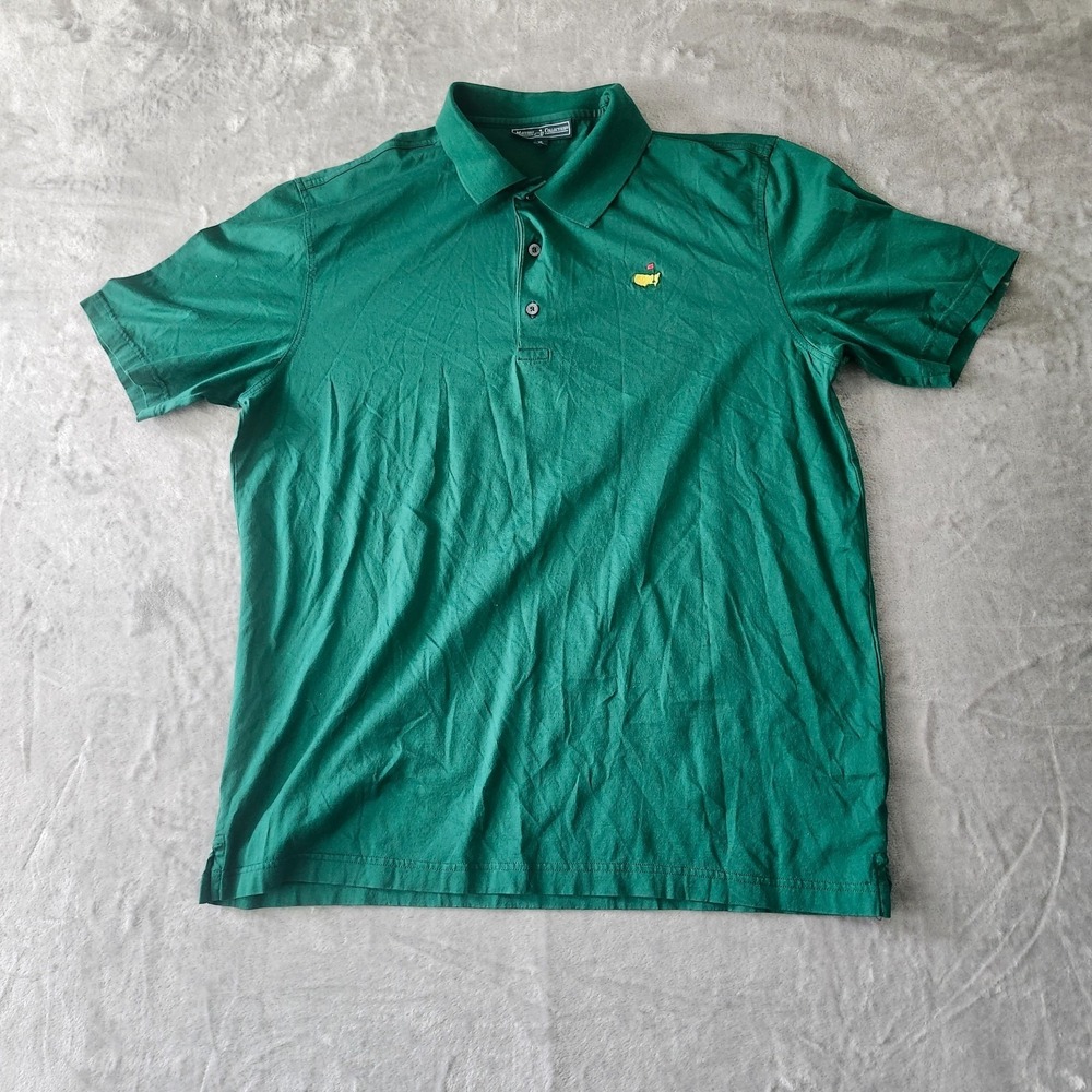 Masters Collection Shirt Mens XL Green PGA Golf Augusta National Polo